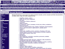 Tablet Screenshot of manualswarehouse.com